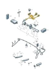 8W7972814 Audi Wire Set
