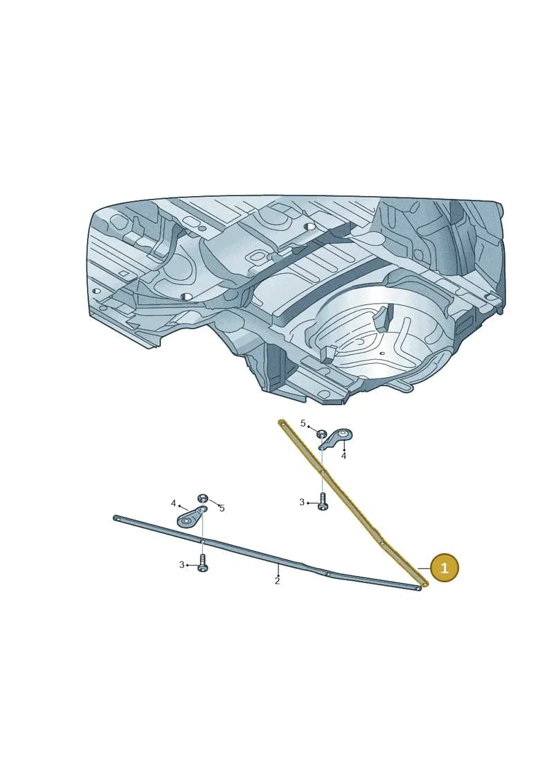 8W8505475 — Audi A5 Sportback (2016-2025) diagram 273505020, position 1