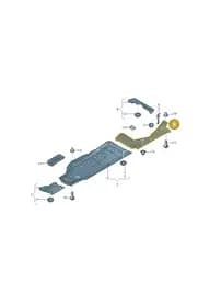 8W8825216A Audi Underbody Trim