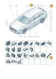 8W8971840 Audi Grommet