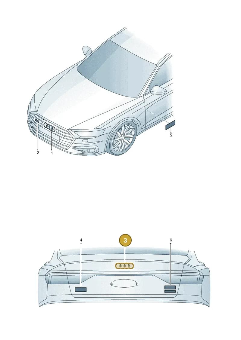 8W9071802 — Audi Q8 e-tron (2018-2025) diagram 586071080, position 3