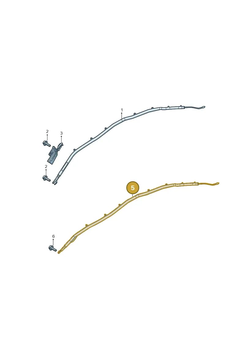 8W9880741E — Audi A4 (2015-2025) diagram 849880300, position 5
