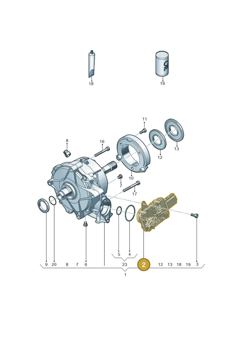 8W9927755A — Audi A4 (2015-2025) diagram 849409030, position 2