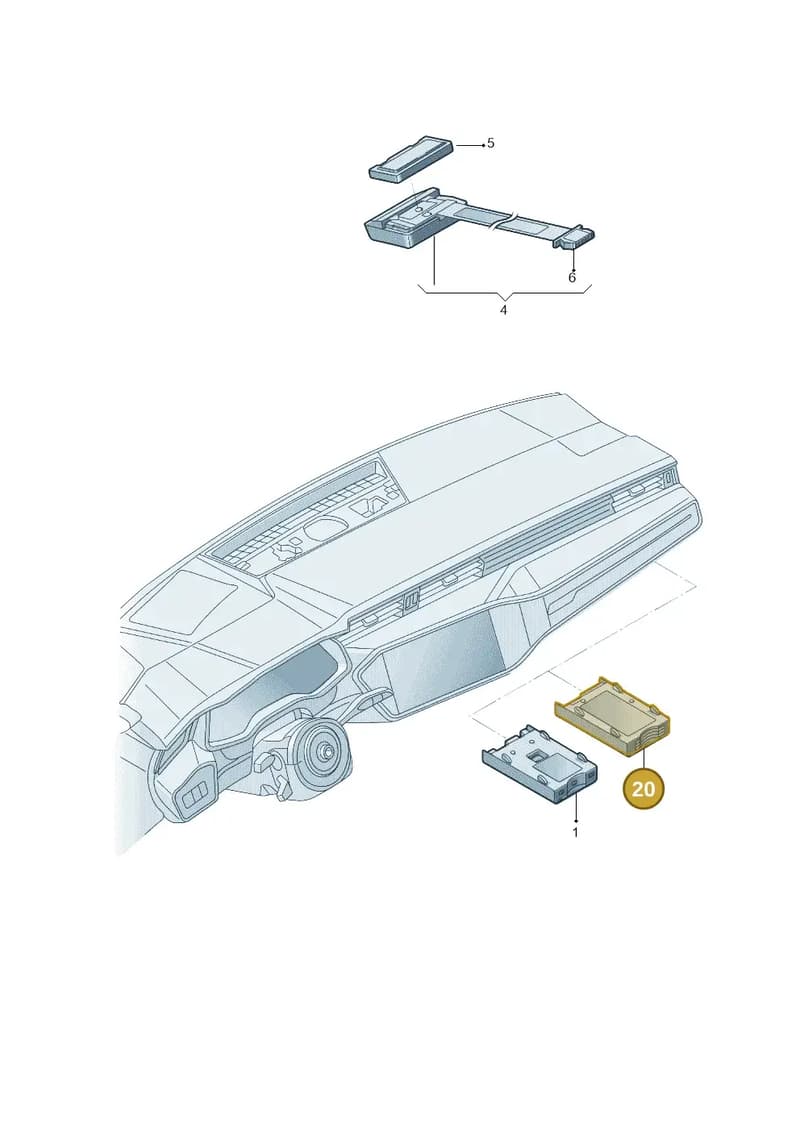 8WD919806H — Audi A7 (2021-) diagram 4kg035065, position 20