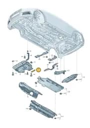 8X0825487 Audi Guide Vane