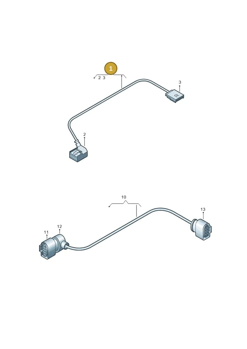 8X0971100 — Audi A1 Sportback (2014-2018) diagram 792972300, position 1