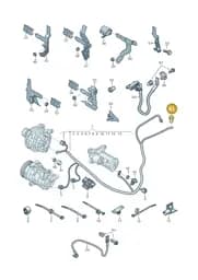 8X0972501A Audi Slave Start Socket