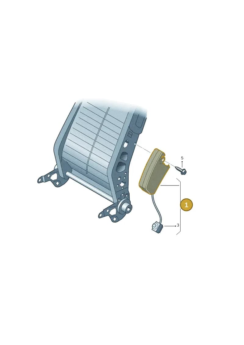 8X3880241D — Audi A1 Sportback (2014-2018) diagram 672880200, position 1