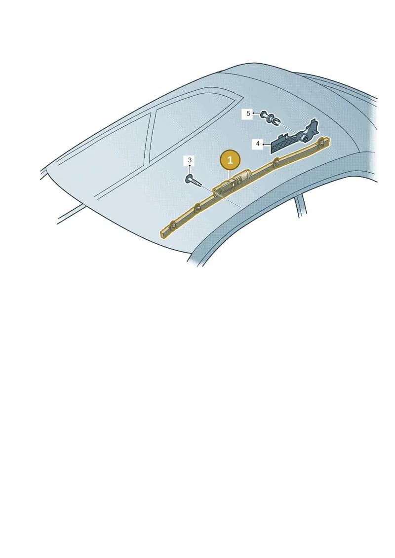 8X3880741B — Audi A1 Sportback (2014-2018) diagram 708880300, position 1