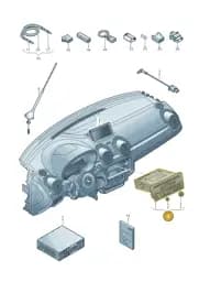 8XA035754C Audi Control Unit