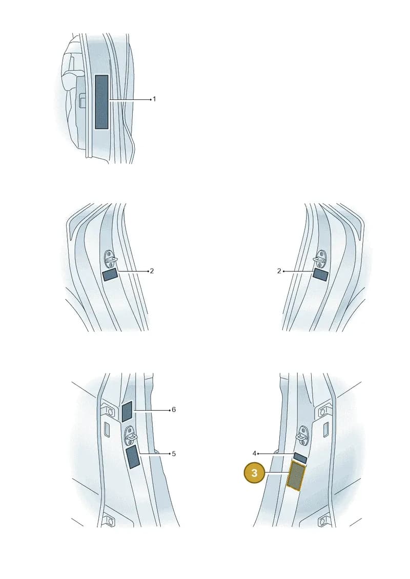8Y0010502CM — Audi A3 Sportback (2019-2025) diagram 596010022, position 3