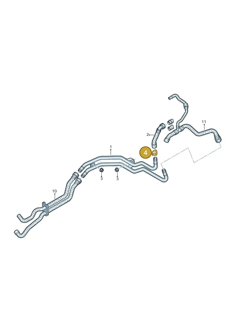 8Y0121283M — Audi A3 Sportback (2019-2025) diagram 596121006, position 4