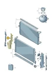8Y0121284T Audi Air Guide