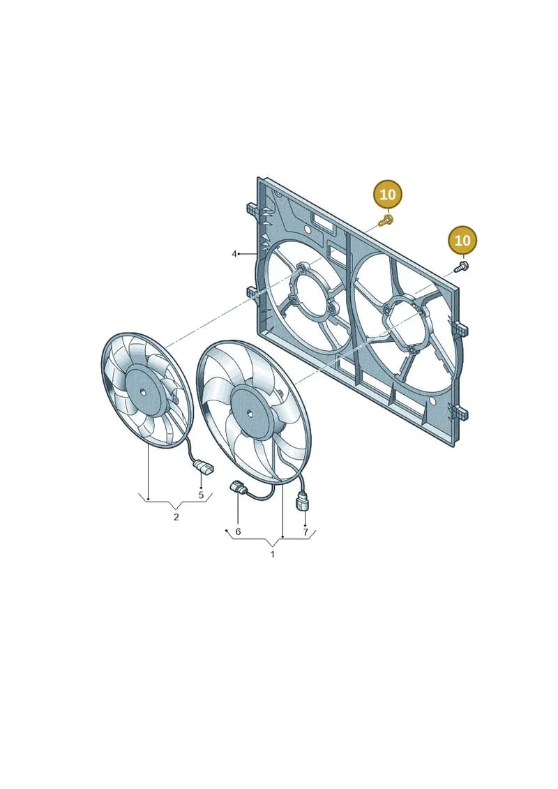 8Y0198003 — Audi RS3 Sportback (2015-2016) diagram 745959700, position 10