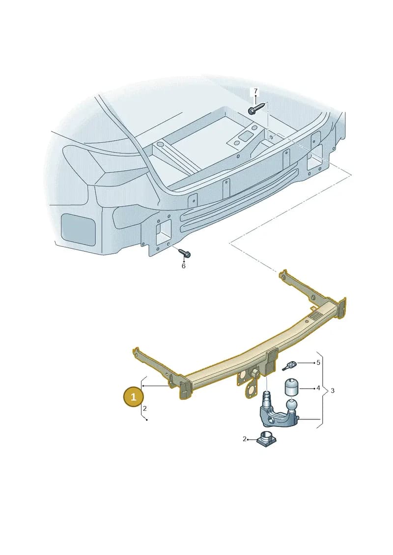 8Y0800491 — Audi A3 Sportback (2019-2025) diagram 596804050, position 1