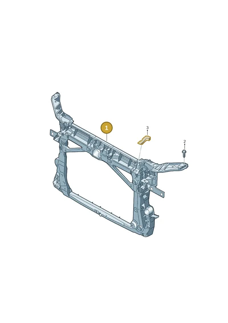 8Y0805588B — Audi A3 Sportback (2019-2025) diagram 596805000, position 1