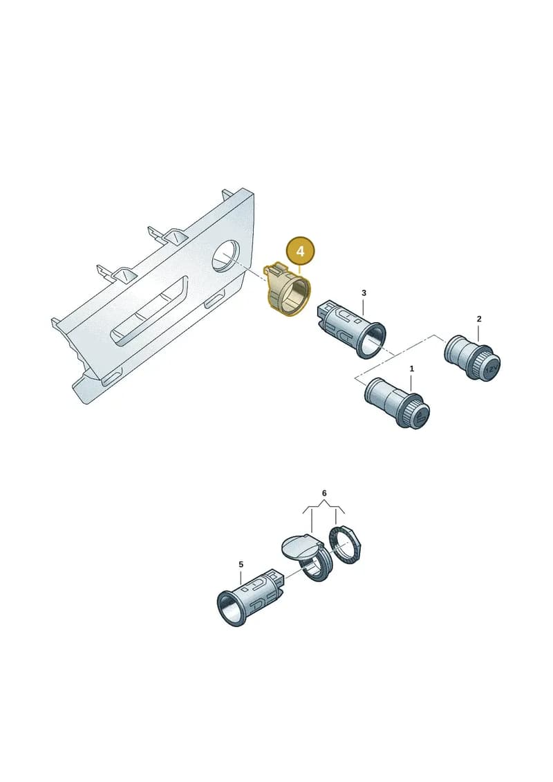 8Y0919340 — Audi Q6 e-tron (2023-2025) diagram f5s919900, position 4