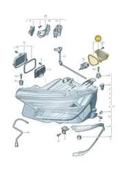 8Y0941158 Audi Cover Cap