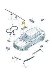 8Y0947093A Audi Fibre Optic Conductor
