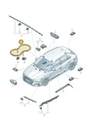8Y0947157 Audi Fibre Optic Conductor