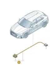 8Y0971100C Audi Roof Wiring Harness
