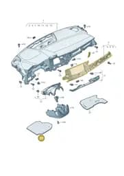 8Y1863801 Audi Damping