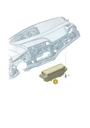 8Y1880204D Audi Airbag Unit