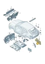 8Y5863895 Audi Damping