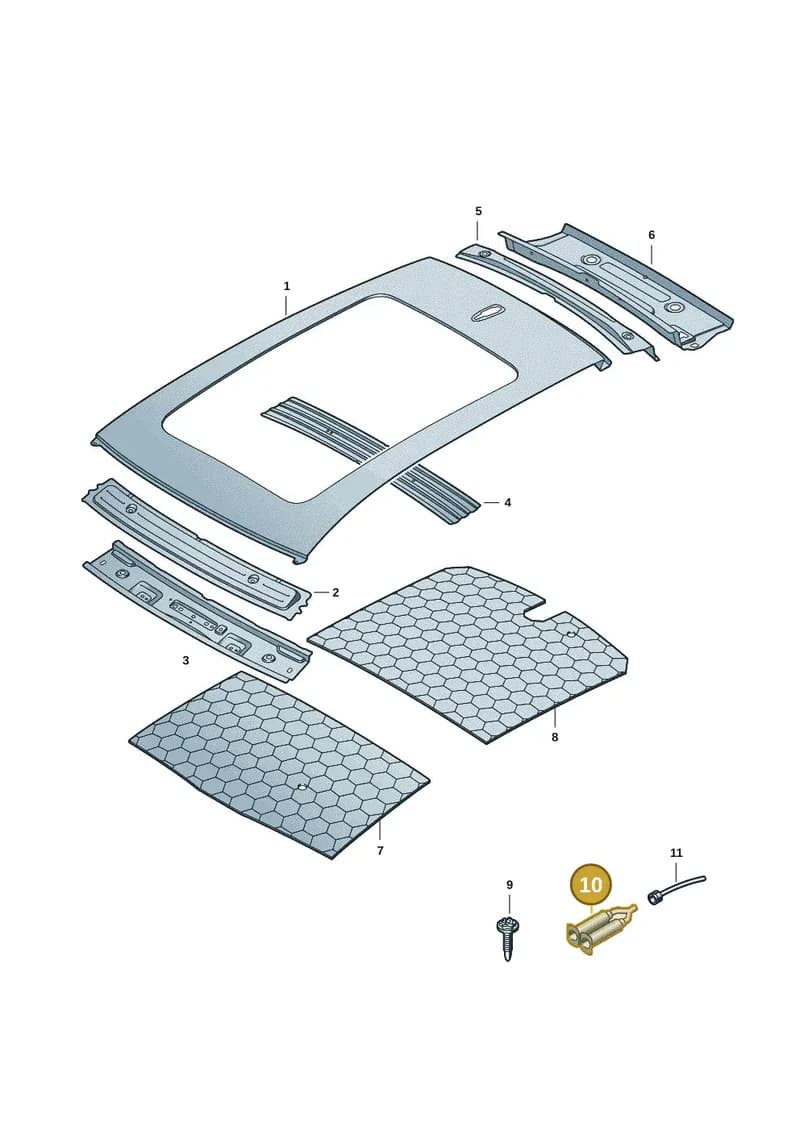 D506110A1 — Audi Q6 e-tron (2023-2025) diagram f5s817000, position 10