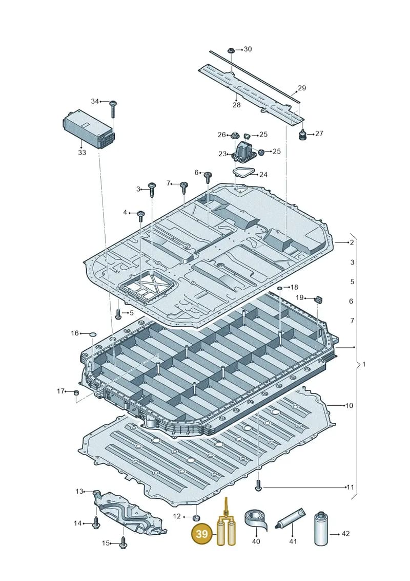 DG00020M2 — Audi Q8 e-tron (2018-2025) diagram 586915560, position 39