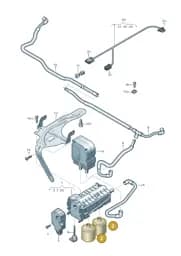 G080401A1 Audi Bracket with Fragrance