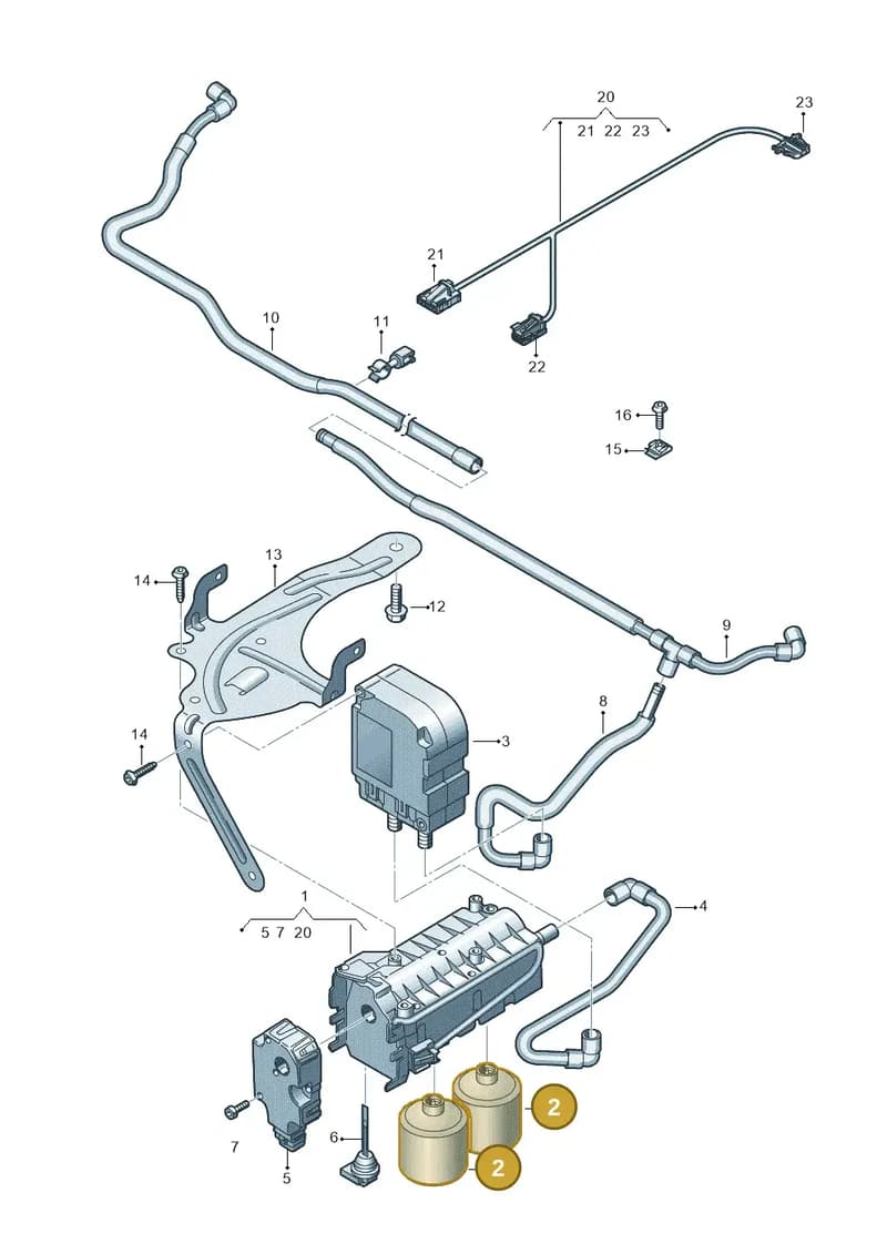 G080401A1 — Audi RS6 Avant (2019-2025) diagram 435819150, position 2