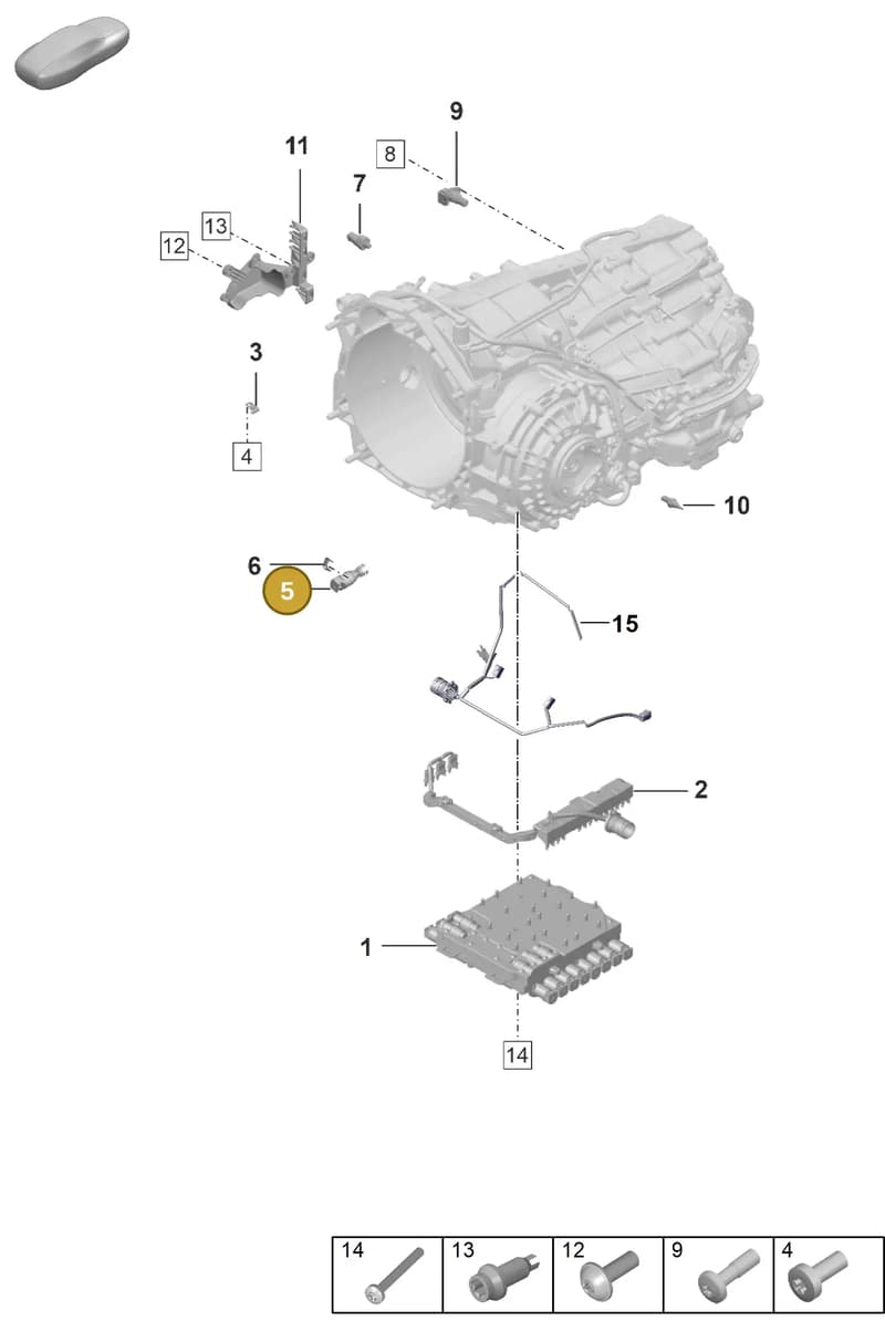 0DT325251 — Porsche 911 (2024-2025) diagram p53302120, position 5