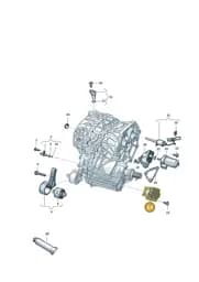 0ME142412AB Porsche Gear Selector