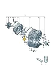 0ME323177B Porsche Bracket