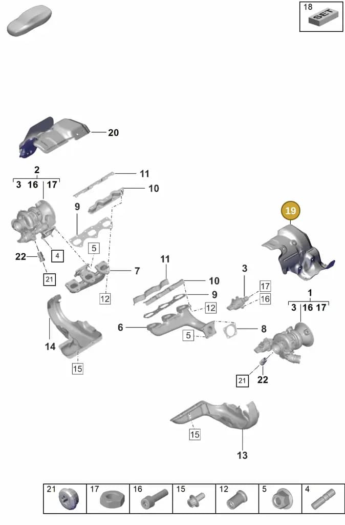 0PB103781A — Porsche 911 (2024-2025) diagram p53202000, position 19