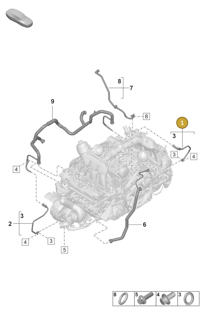 0PB115473B — Porsche 911 (2024-2025) diagram p53107350, position 1