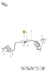 0PB121609 Porsche Coolant Hose