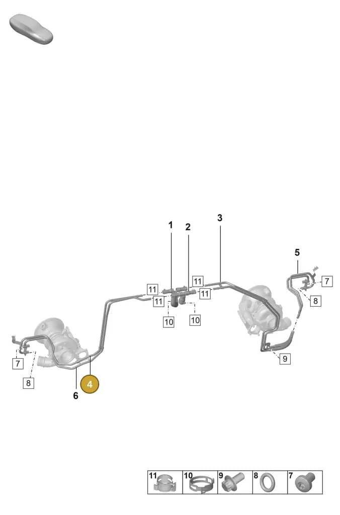 0PB121662A — Porsche 911 (2024-2025) diagram p53202100, position 4