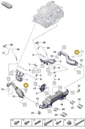0PB906265M Porsche Lambda Probe