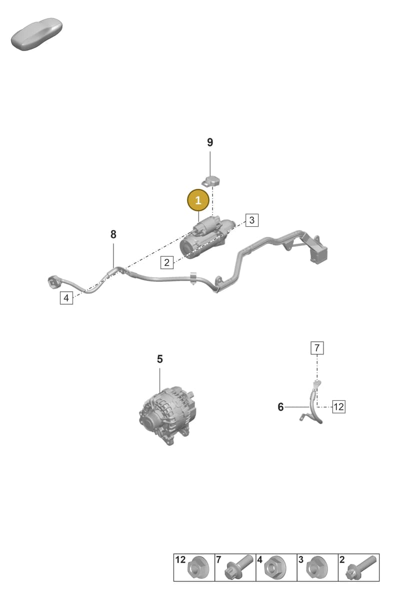 0PB911021C — Porsche 911 (2021-2022) diagram p59902050, position 1
