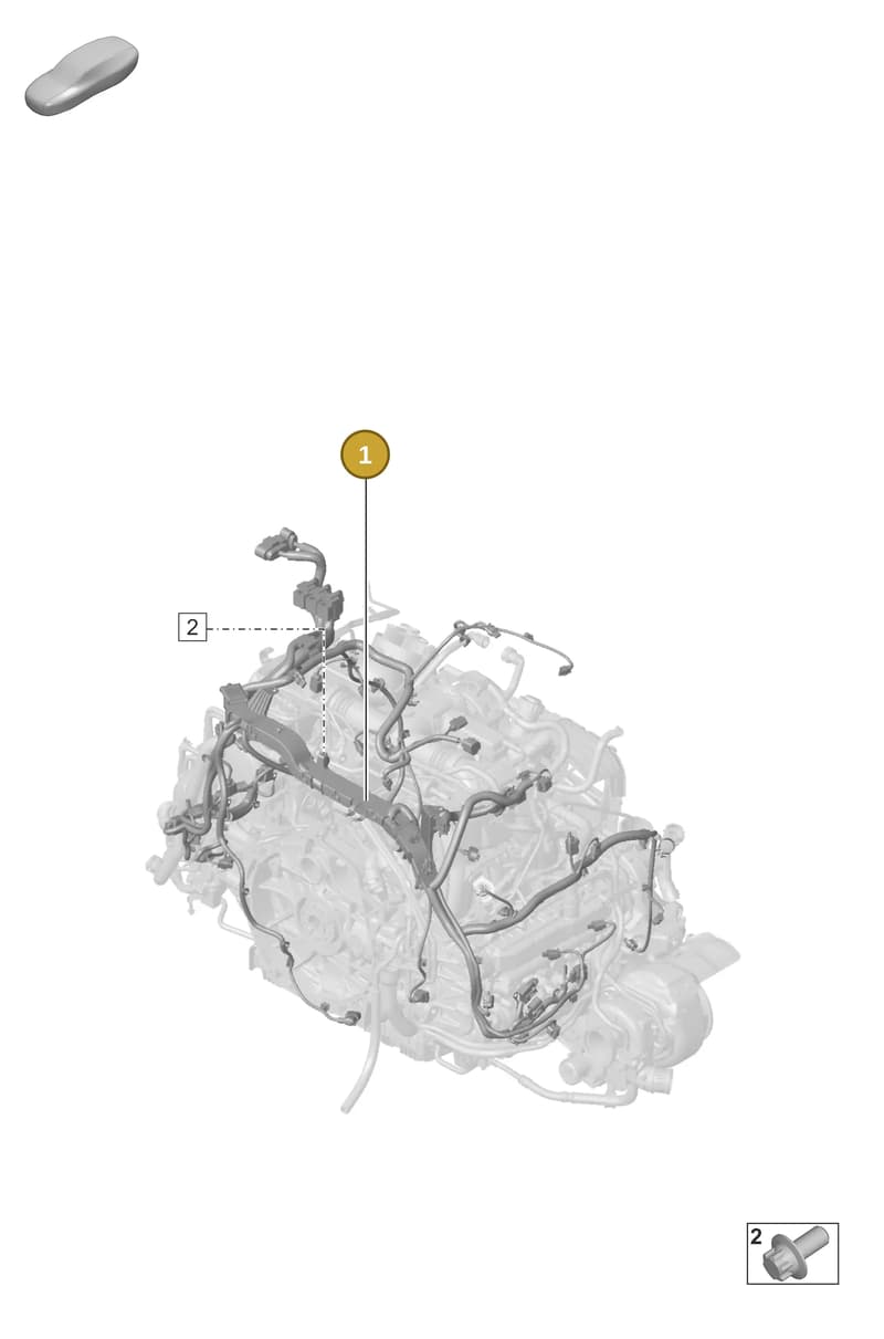 0PB971595AL — Porsche 911 (2024-2025) diagram p53902080, position 1