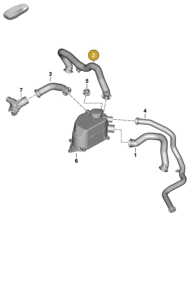 0PD103213 — Porsche 911 (2024-2025) diagram p63107360, position 2