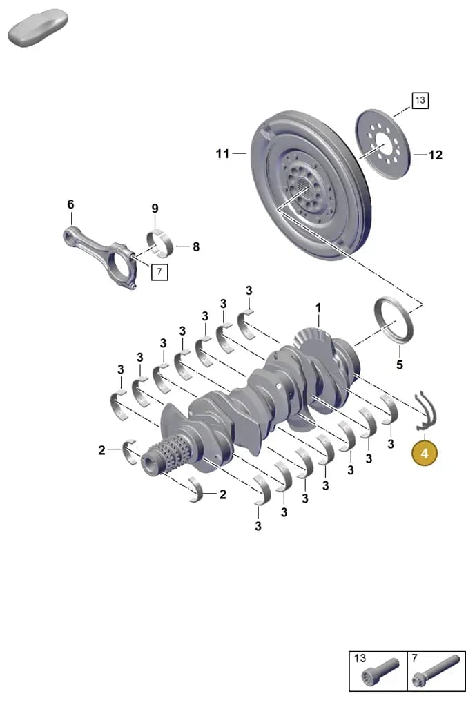 0PD105638A — Porsche 911 (2024-2025) diagram p63102050, position 4