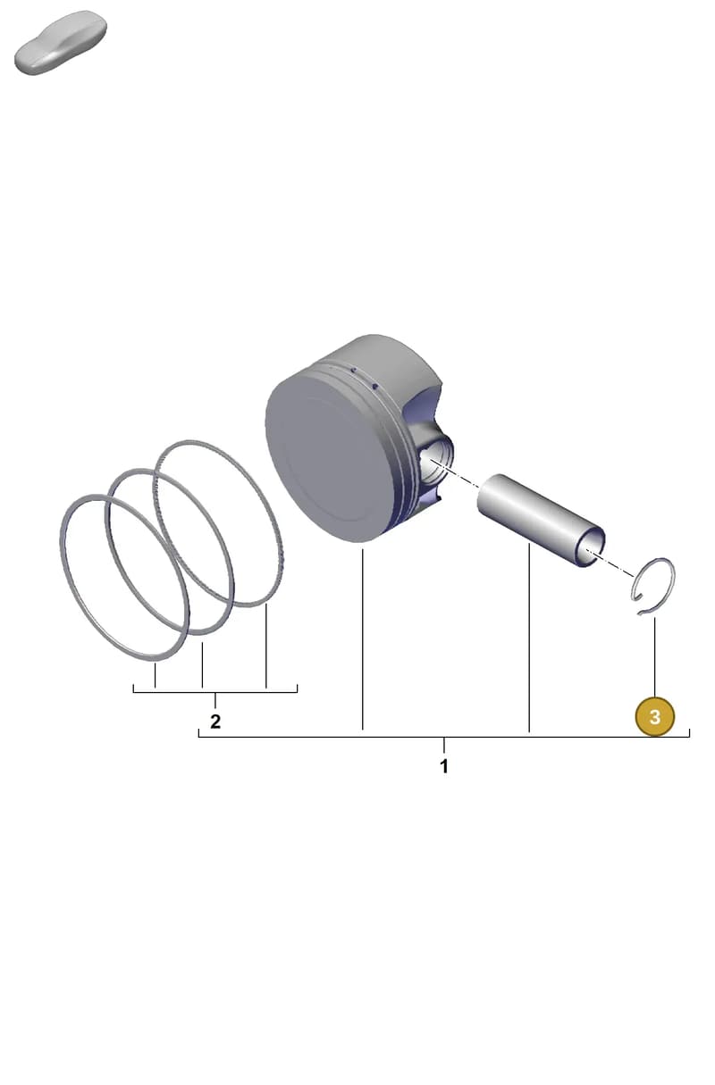 0PD107018A — Porsche 911 (2024-2025) diagram p63102350, position 3