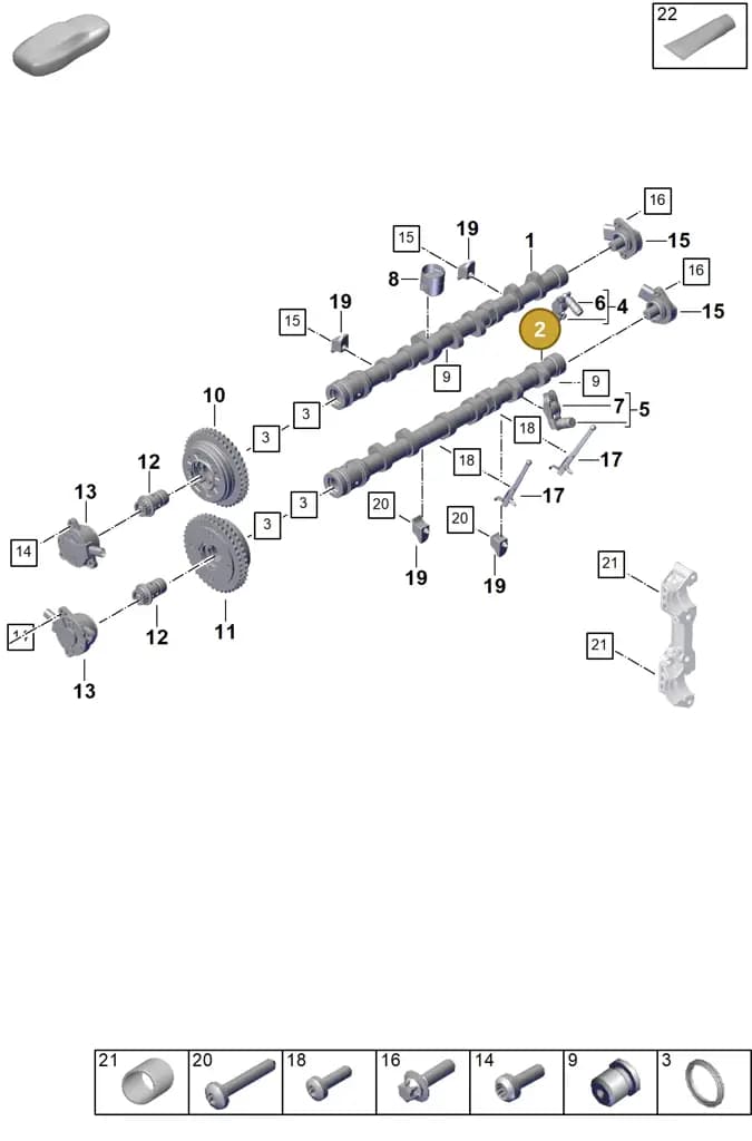 0PD109023D — Porsche 911 (2024-2025) diagram p63103150, position 2