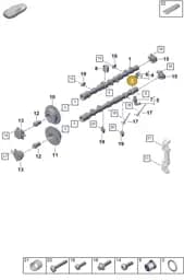 0PD109024D Porsche Camshaft