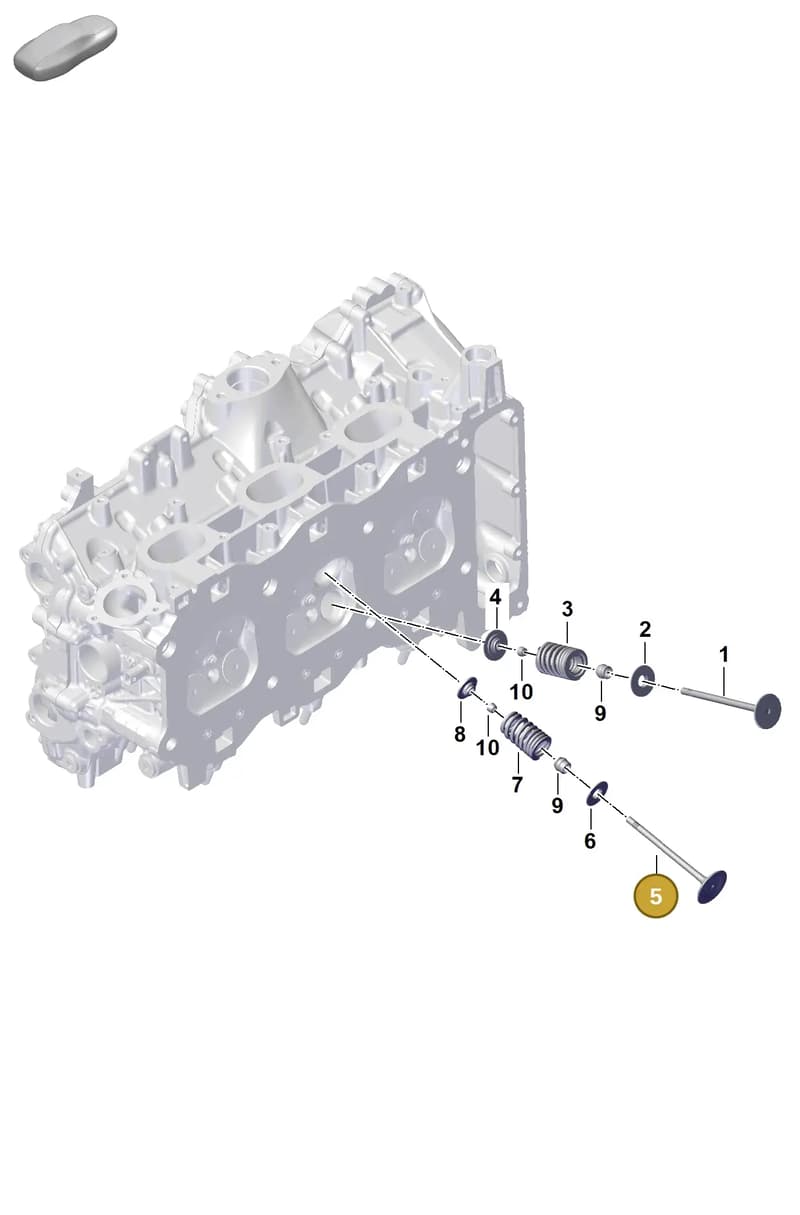 0PD109613 — Porsche 911 (2024-2025) diagram p63103060, position 5