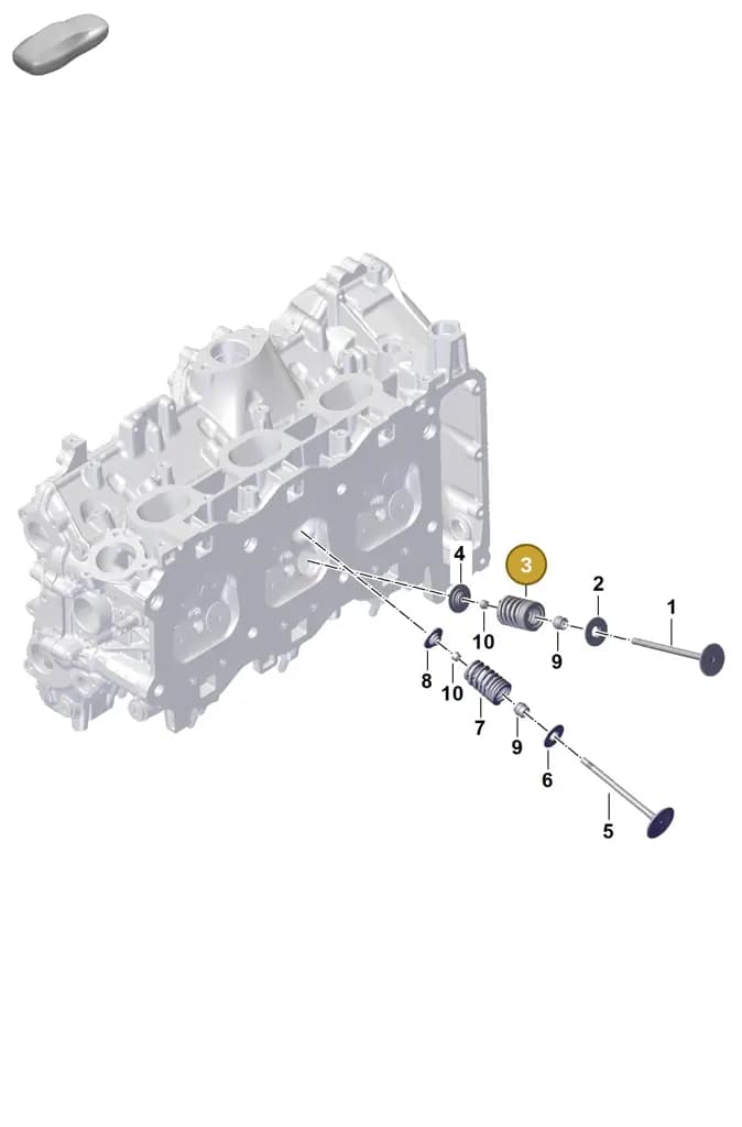 0PD109623A — Porsche 911 (2024-2025) diagram p63103060, position 3
