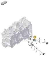 0PD109623A Porsche 1 Set of Valve Springs